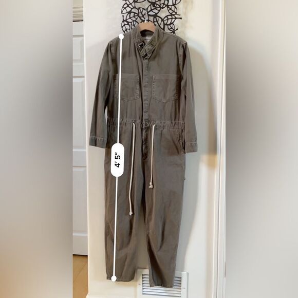 One Teaspoon Starship Jumpsuit in Dark Khaki M NWOT - Picture 6 of 15